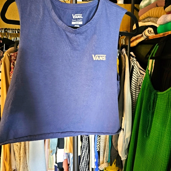 Vans Blue Tank Top - Picture 1 of 2